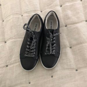 Black platform sneakers, Steve Madden